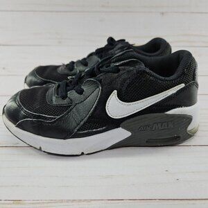 Nike Air Max Shoes Youth 1‎ Y Excee Athletic Sneakers Black Leather CD6892-001